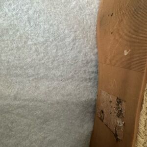 Brown and Gray Shoe Sole